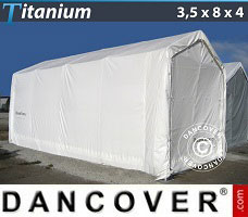 Tenda garage Titanium 3,5x8x3x4m, Branco