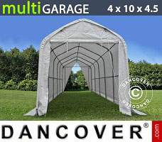 Tenda garage multiGarage 4x10x3,5x4,5m, Branco