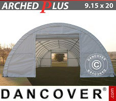 Tenda garage 9,15x20x4,5m PVC, Branco