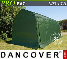 Tenda garage PRO 3,77x7,3x3,24m PVC, Verde
