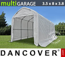Tenda garage multiGarage 3,5x8x3x3,8m, Branco 