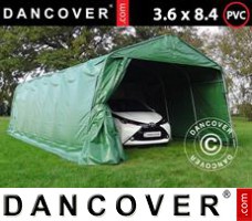 Tenda garage PRO 3,6x8,4x2,7 PVC, verde