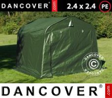 Tenda garage PRO 2,4x2,4x2m PE, Verde