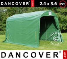 Tenda garage PRO 2,4x3,6x2,34m PVC, Verde