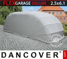 Tenda garage Garagem dobrável (Carro), ECO, 2,5x6,1x2m, Cinza