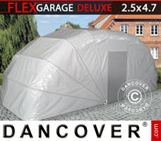 Tenda garage Garagem dobrável (Carro), 2,5x4,7x2m, Cinza